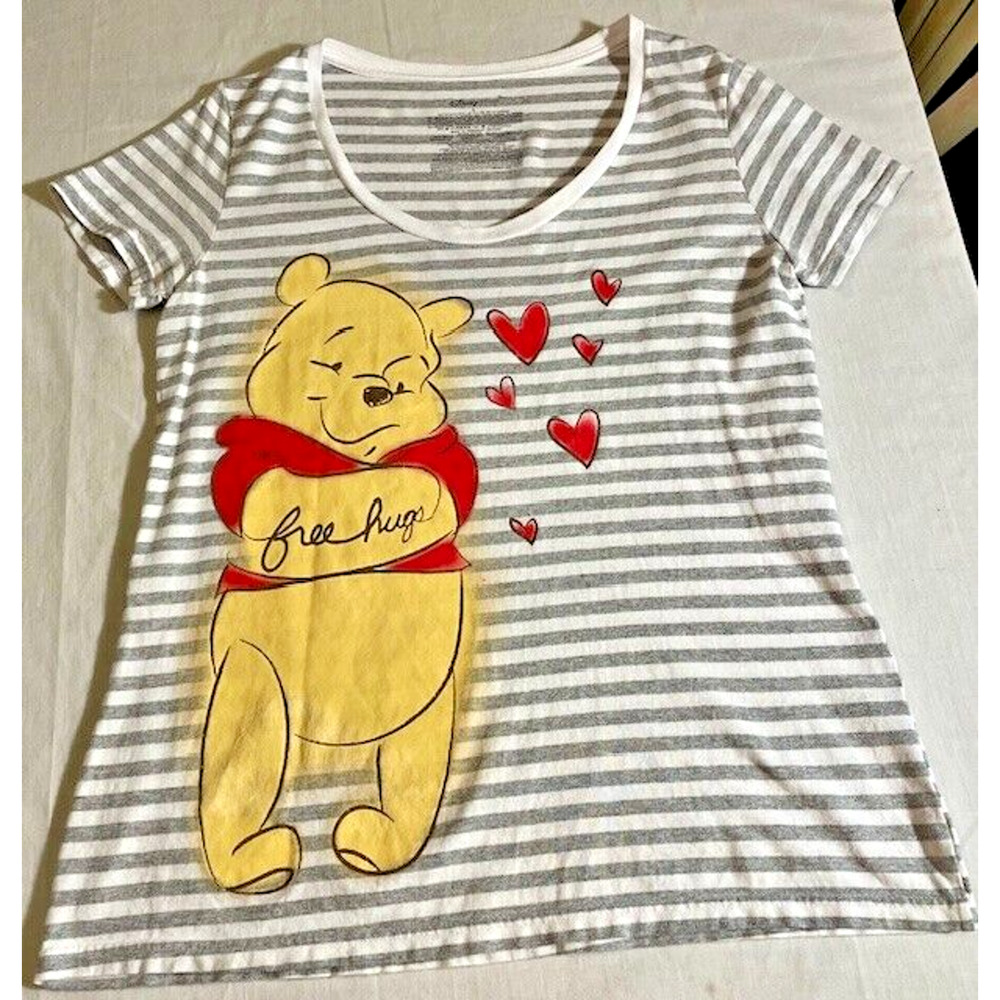 Vintage Disney Winnie-The-Pooh Free Hug... Shirt Womens Size Large